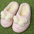 Soft Plush Winter Slippers for Women – Cozy Fur Comfort (Pink)